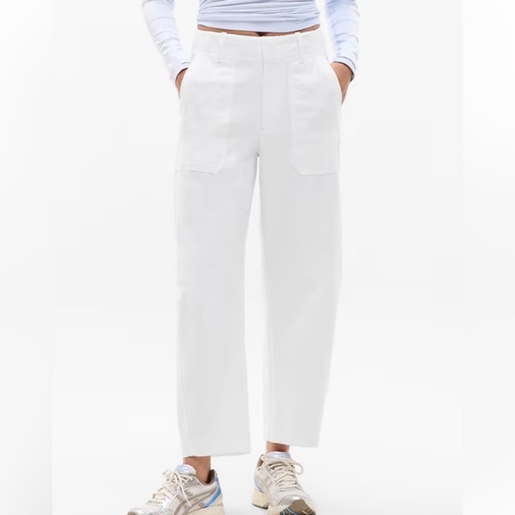 Athleta Pants - Athleta Women's Crisp White Pants 100 line